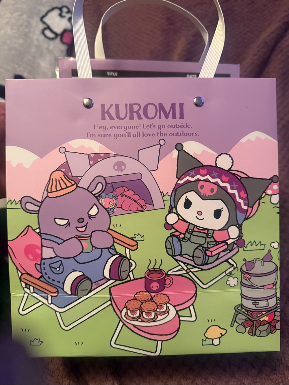 ✨GIVVY✨Sanrio Kuromi GOODIE Gift Bag - DO NOT PURCHASE! Givvy for Live Show